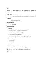 Gíao án tuần - Lễ hội mùa xuân - Tuần 2 - Thứ 2 docx