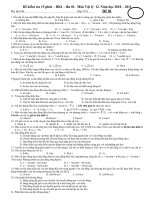 Câu hỏi kiểm tra chương 1 môn lý 12 CB pdf