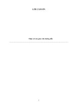 Đồ án tốt nghiệp thi công nhịp cầu trươi ờ hương sơn hà tĩnh