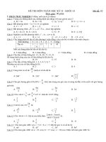 de thi mon toan hkii
