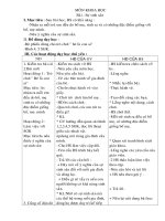 giáo án lớp 5 theo chuản môn khoa hoc