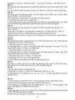 Bài tập Hóa 8 tuyệt hay (Lần 2)