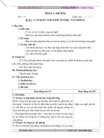 Giao an nghề Tin 11