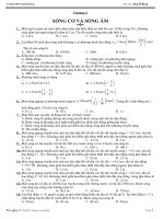 Trắc nghiệm chương 2 Vật lý 12