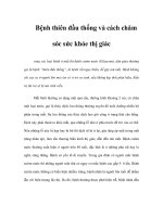 Bệnh thiên đầu thống và cách chăm sóc sức khỏe thị giác pdf