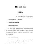 Phù phổi cấp (Kỳ 2) pps