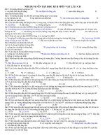 on tap hoc ki 2 lop 11 CB