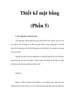 Thiết kế mặt bằng (Phần 5) pdf