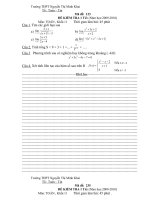 Kiểm Tra Tiết Chương IV-Gioi Han