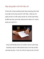 Xây dựng bản mô hình tiêu chí potx