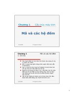BÀI GIẢNG VI XỬ LÝ VÀ VI ĐIỀU KHIỂN