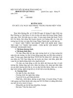 Hướng dẫn tổ chức ngày hội Thiếu nhi khỏe - tiến bước lên Đoàn