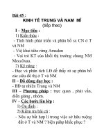 Địa lý lớp 7 bài 45 pps