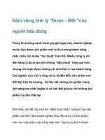 Nắm vững tâm lý 