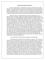 bài dự thi nét bút tri ân