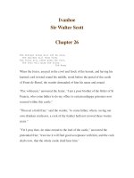 Ivanhoe -Sir Walter Scott -Chapter 26 pptx