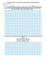 Bai thi viet chu dep-Lop 1