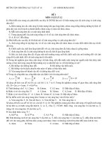 8 đề ôn thi tốt nghiệp chương 5,6,7 (cực hay)