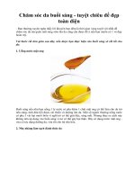 Chăm sóc da buổi sáng - tuyệt chiêu để đẹp toàn diện pps