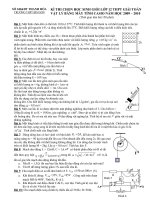 Đề thi casio VL 12 của Bỉm Sơn -2010