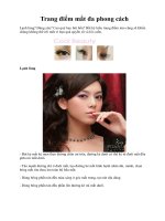 Trang điểm mắt đa phong cách ppt