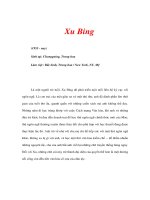 Xu Bing (1955 - nay) potx