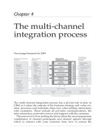 HANDBOOK OF CRM: Achieving Excellence in Customer Management Part 4 ppt