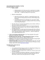 Tóm tắt thuật ngữ, mô tả hệ thống E.Learning