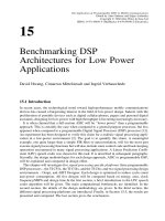 Áp dụng DSP lập trình trong truyền thông di động P15 potx