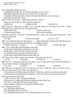 Bộ đề kiểm tra 15ph Tiếng Việt