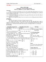 Hình 8 HK 2 bổ túc THCS