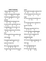 correct the mistake (hay)