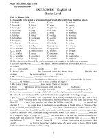 Tieng Anh 12 (grammar)