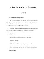 CẤP CỨU NGỪNG TUẦN HOÀN (Kỳ 2) pps