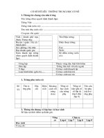 Tài liệu tự đanh giá THCS