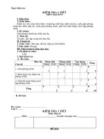 Bo de kiem tra Toan 8 nam 2008-2009