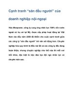 Cạnh tranh “săn đầu người” của doanh nghiệp nội-ngoại ppsx
