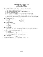 Đề - Đáp án KT giữa K2 Toán 6 (1)