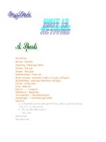 bai 13 Activities