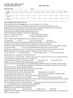 đề thi sinh 12nc-giỏi mới được 10 điểm