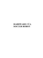 HARDWARE CỦA SOCCER ROBOT ppt