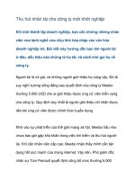 Thu hút nhân tài cho công ty mới khởi nghiệp ppsx