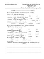 DE VA HD CHAM KTCL GKII  TOAN 09 10