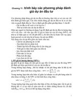 quy hoạch phát triển hệ thống điện, chương 11 pot