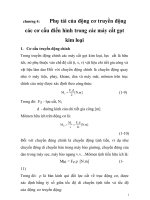 đồ án trang bị điện cho máy cắt kim loại, chương 4 pptx