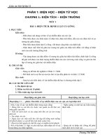 Vat ly 11 Nang cao - Chuong 1