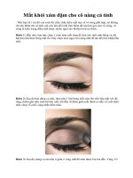 Mắt khói xám đậm cho cô nàng cá tính docx