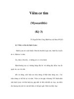 Viêm cơ tim (Myocarditis) (Kỳ 3) pptx