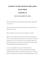 LUYỆN ĐỌC TIẾNG ANH QUA TÁC PHẨM VĂN HỌC-JOURNEY TO THE CENTER OF THE EARTH -JULES VERNE- CHAPTER 22 ppsx