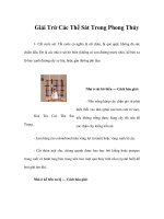 Giải Trừ Các Thế Sát Trong Phong Thủy pps